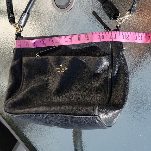 Kate Spade/ Cobble Hill Little Curtis Black Leather Purse - Picture 16 of 17